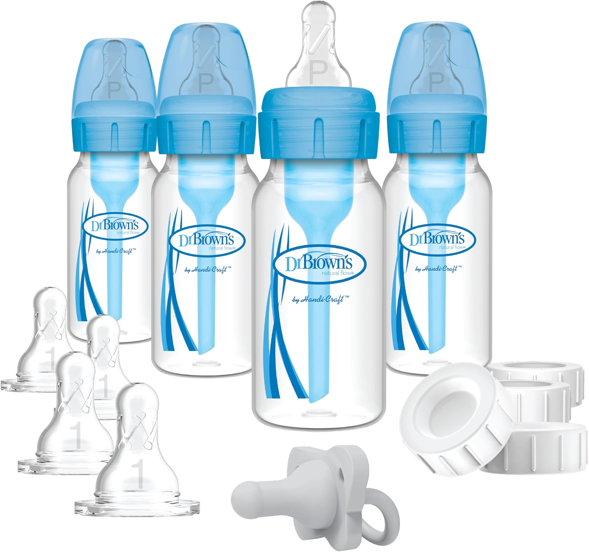 Dr. Brown's Natural Flow Anti-Colic Baby Bottle Newborn Set