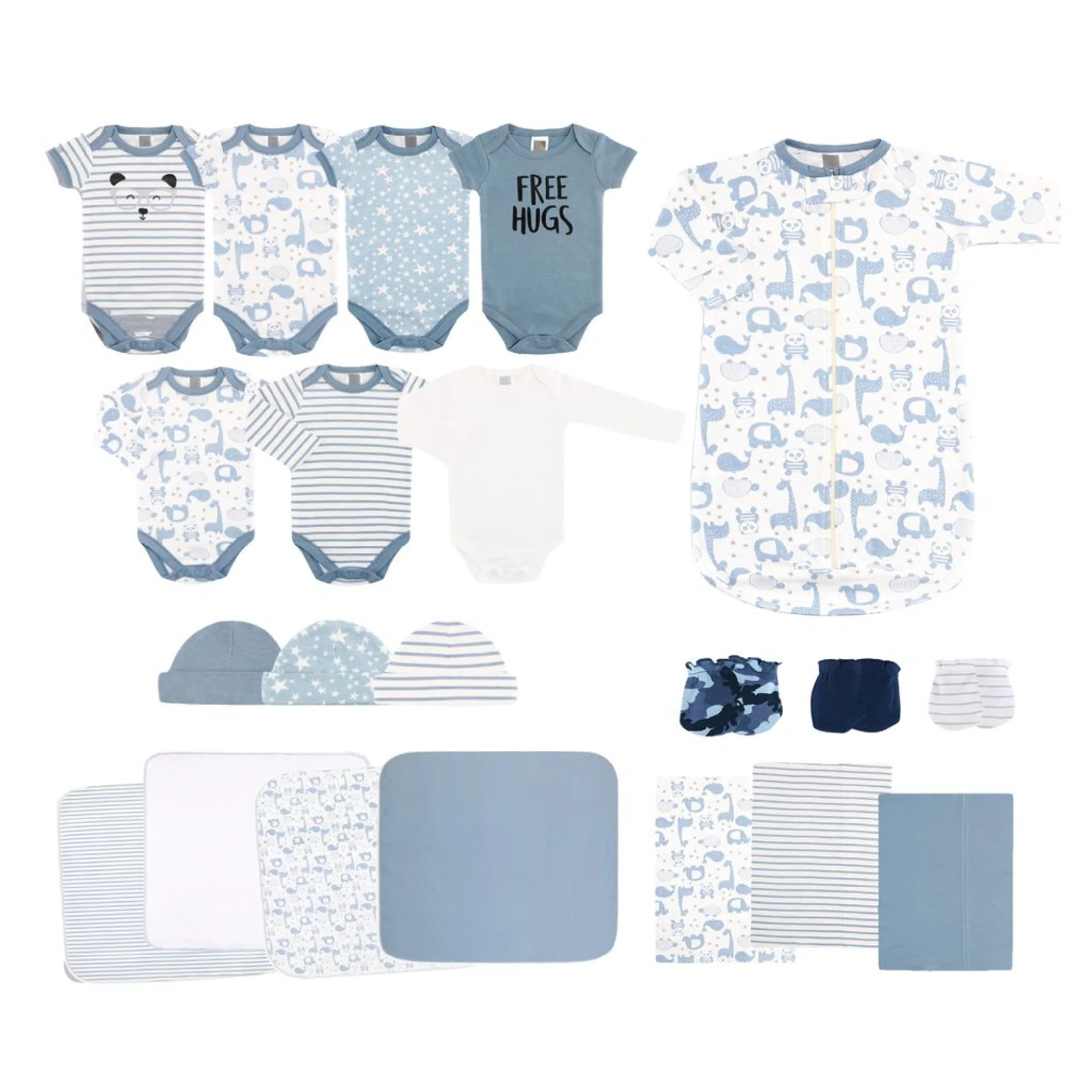 The Peanutshell Newborn Baby Layette Gift Set