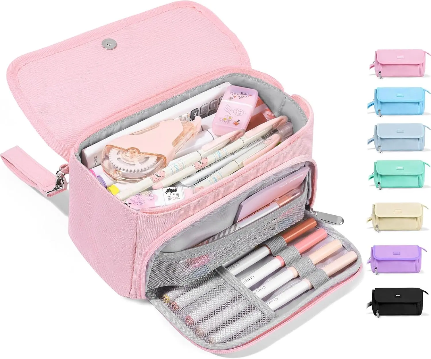 BAGSMART Large Pencil Case