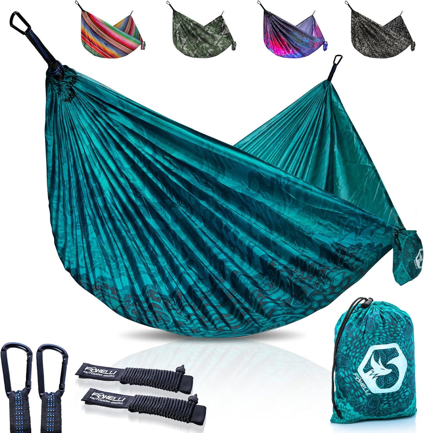 Foxelli Camping Hammock Double