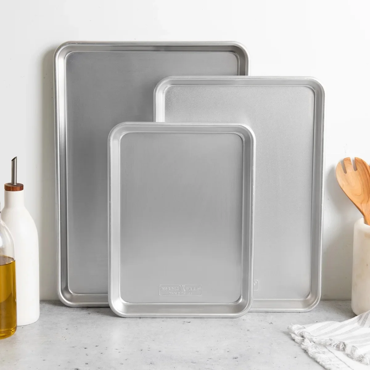 Nordic Ware Naturals 3-Piece Bakeware Set