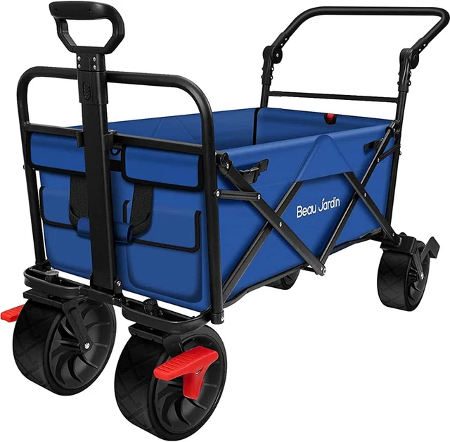 BEAU JARDIN Folding Wagon Cart