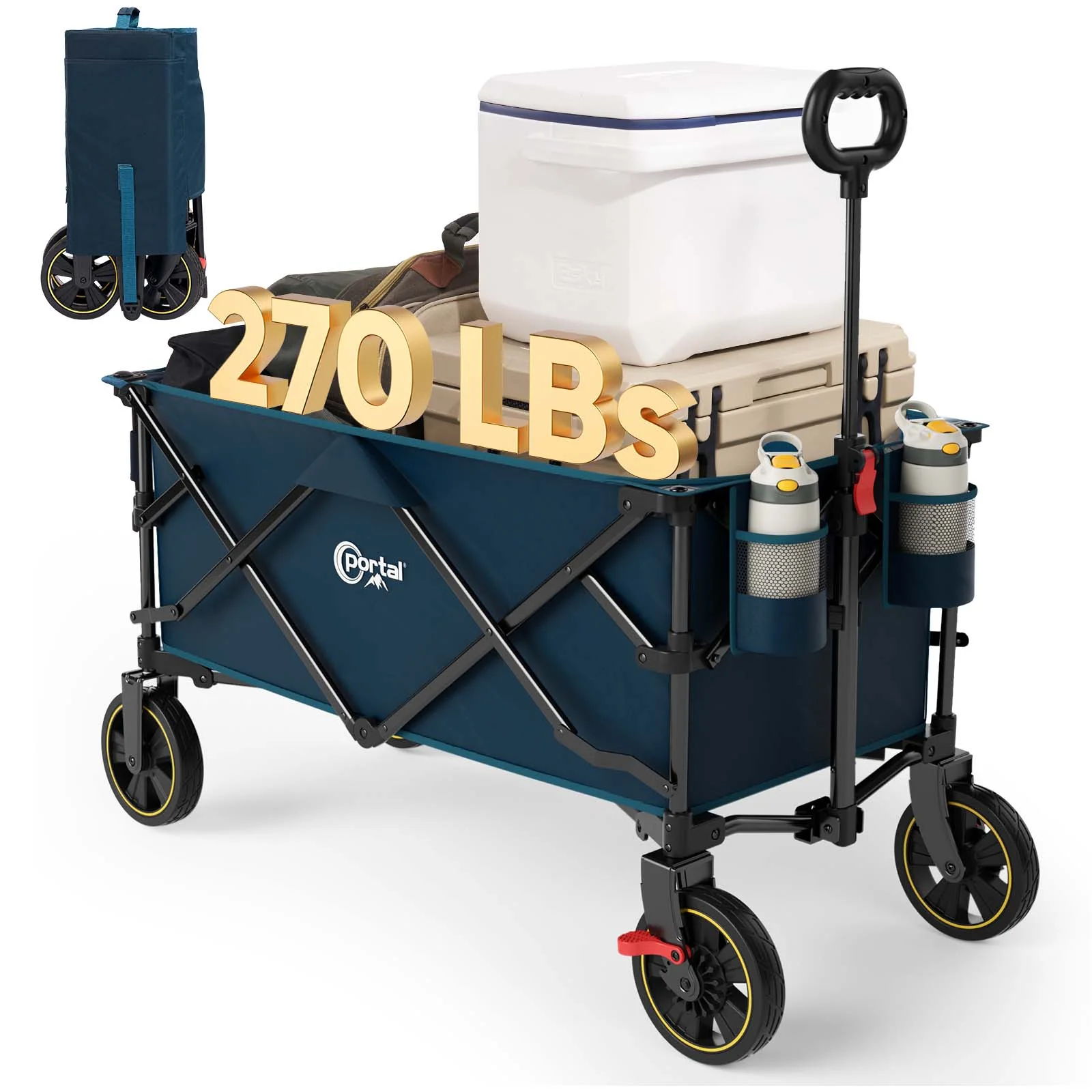 PORTAL Collapsible Folding Utility Wagon