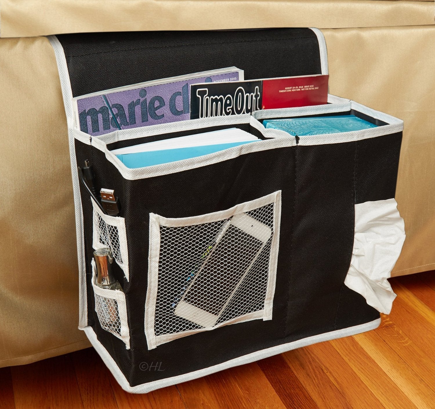 Lusso Gear Bedside Caddy Organizer