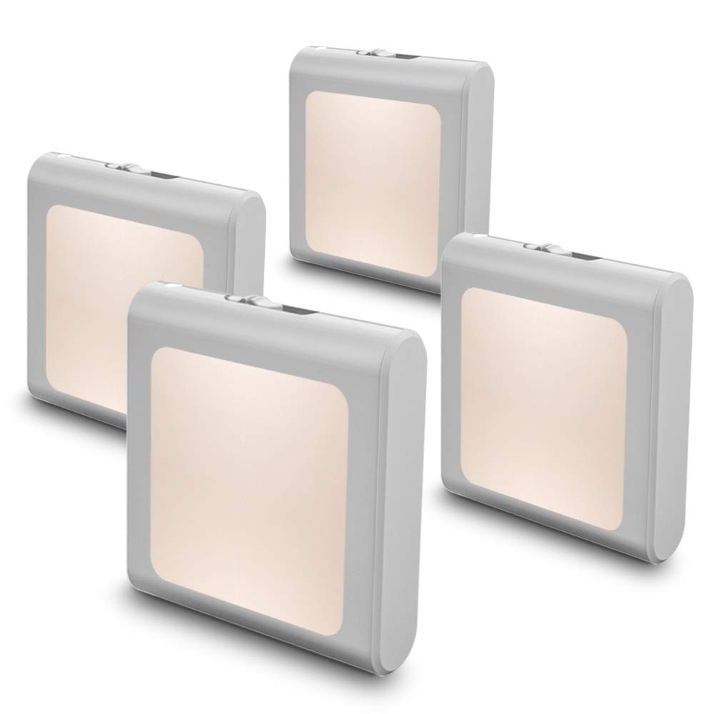 MAZ-TEK Plug-In LED Night Light, 4-Pack