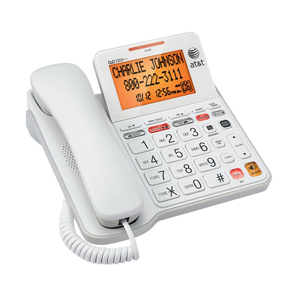 AT&T CL4940 Corded Phone with Answering System