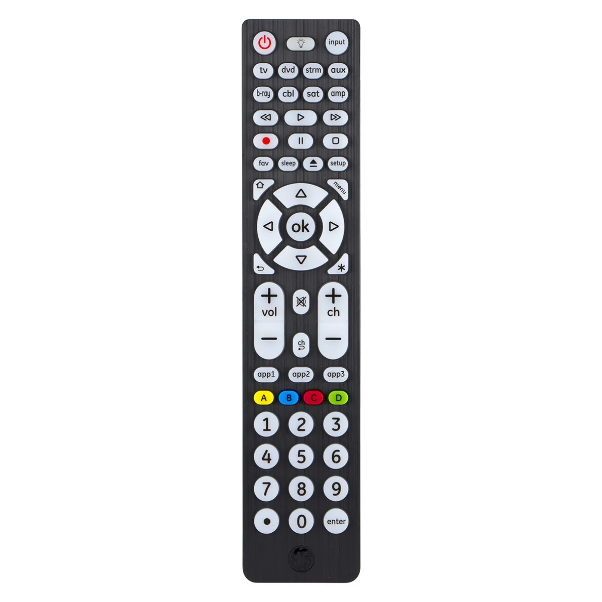 GE 8-Device Backlit Universal Remote