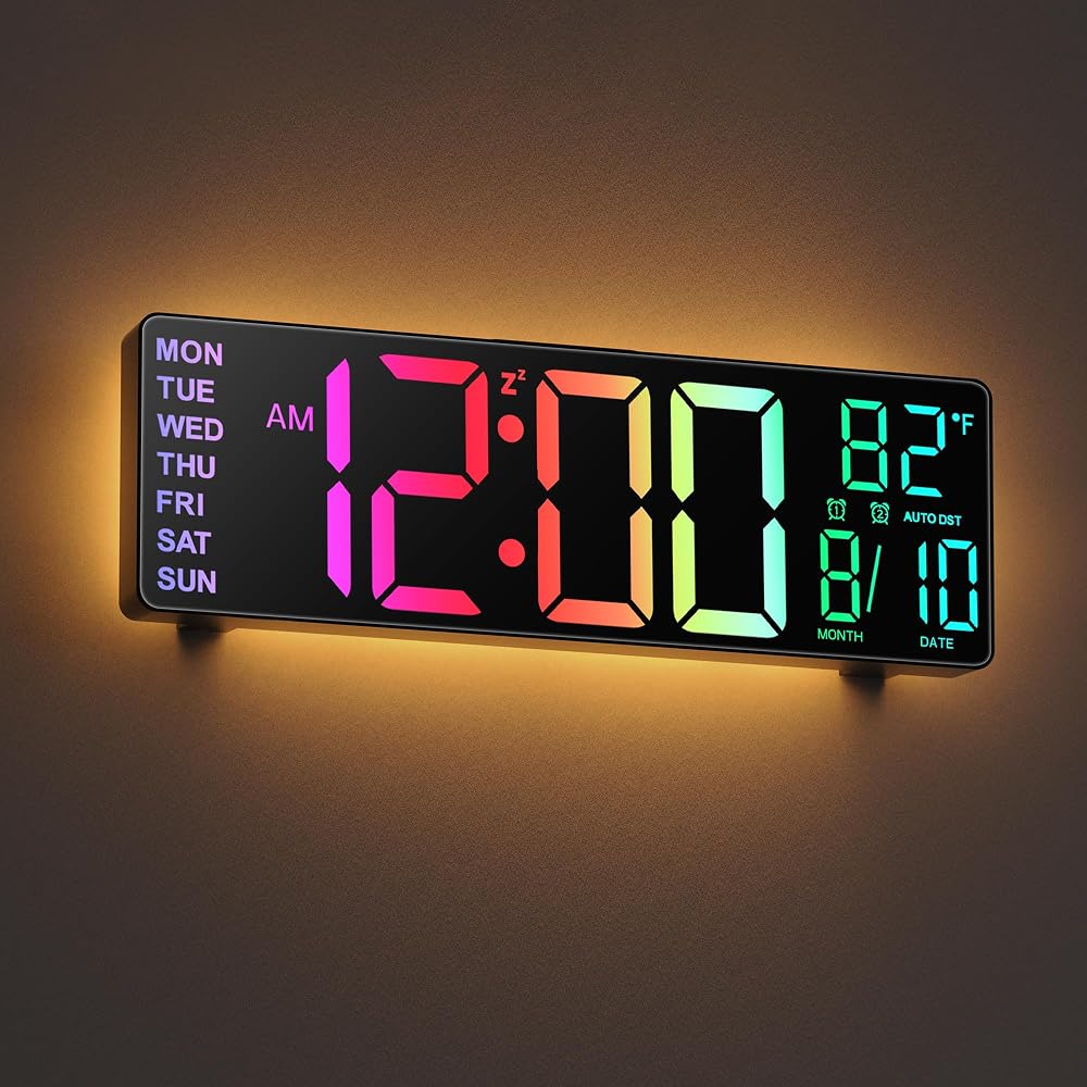 JALL Extra Large Digital Alarm Clock