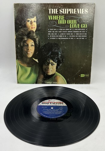The Supremes Where Did Our Love Go Vinyl LP