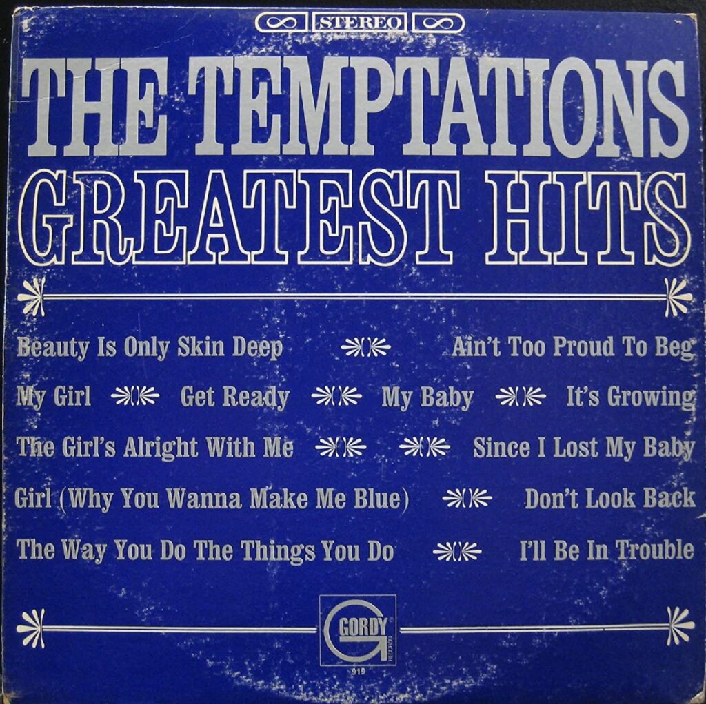 The Temptations Greatest Hits Vinyl LP