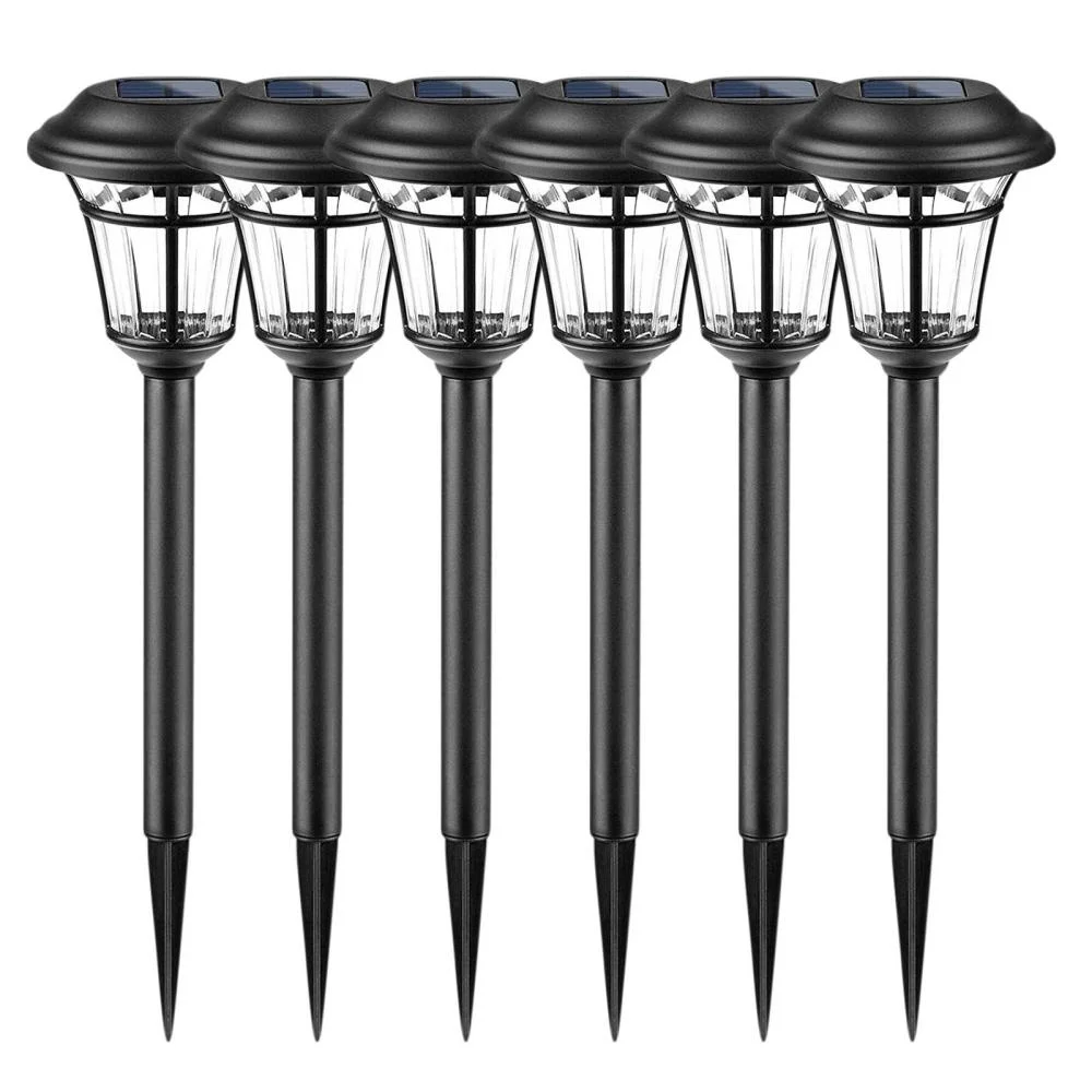 Aootek Solar Pathway Lights, 6-Pack