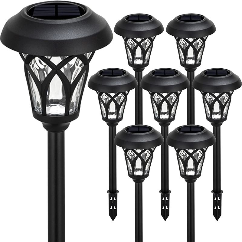 Beau Jardin Solar Pathway Lights, 8-Pack