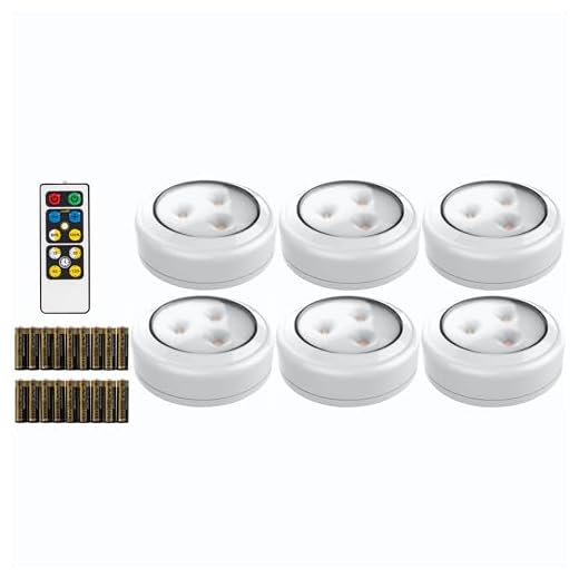 Brilliant Evolution Under Cabinet Lights, 6-Pack