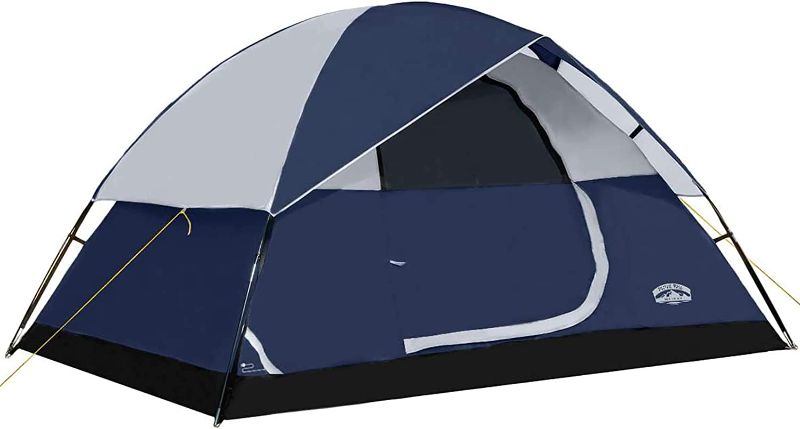 Pacific Pass 4-Person Family Camping Tent