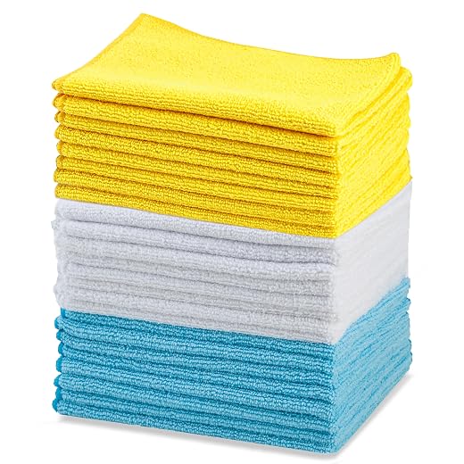 Amazon Basics Microfiber Cloths 24-Pack