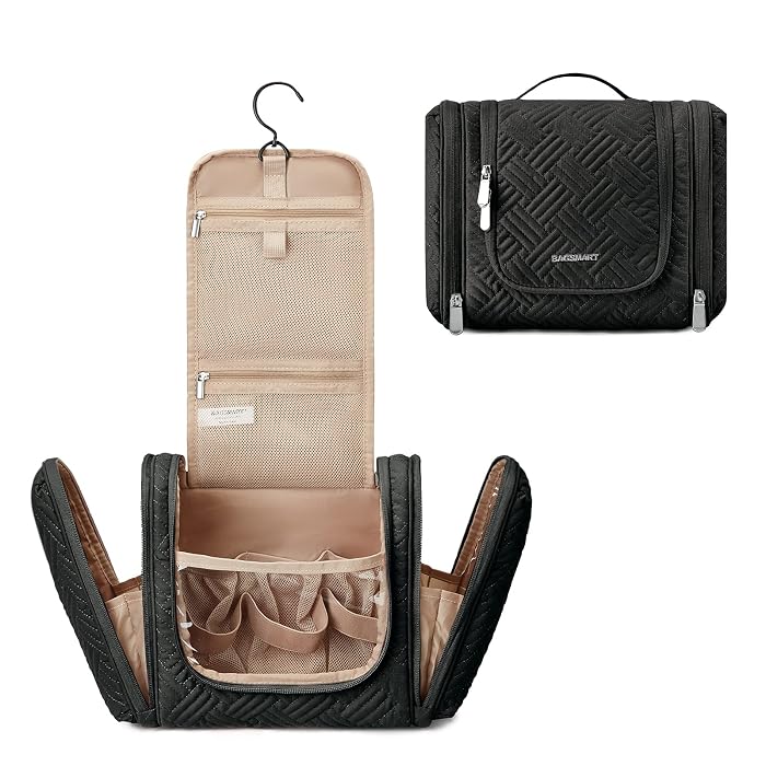 BAGSMART Large Hanging Toiletry Bag