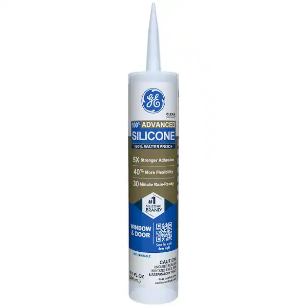 GE Silicone 2+ Window & Door Caulk