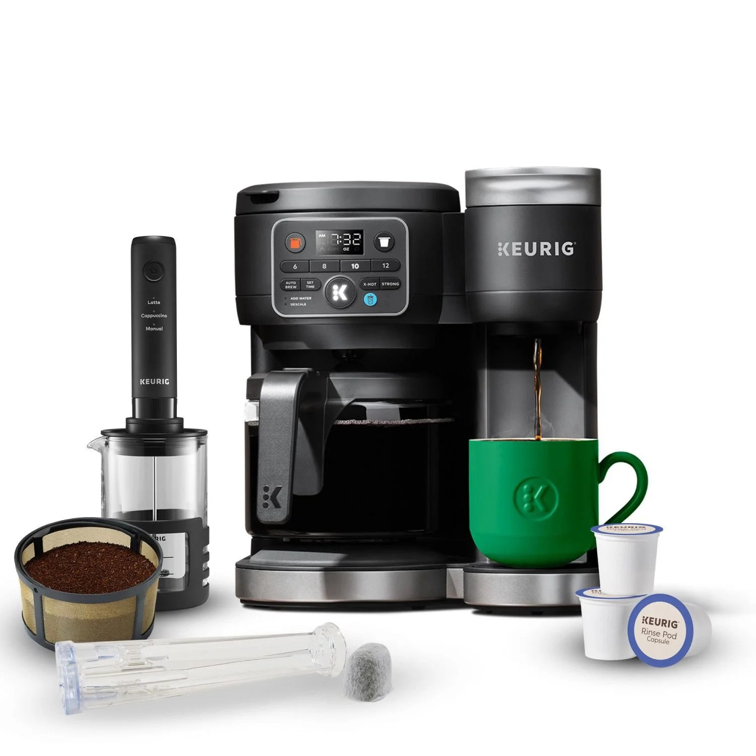 Keurig K-Duo Hot & Iced Single Serve + Carafe Coffee Maker