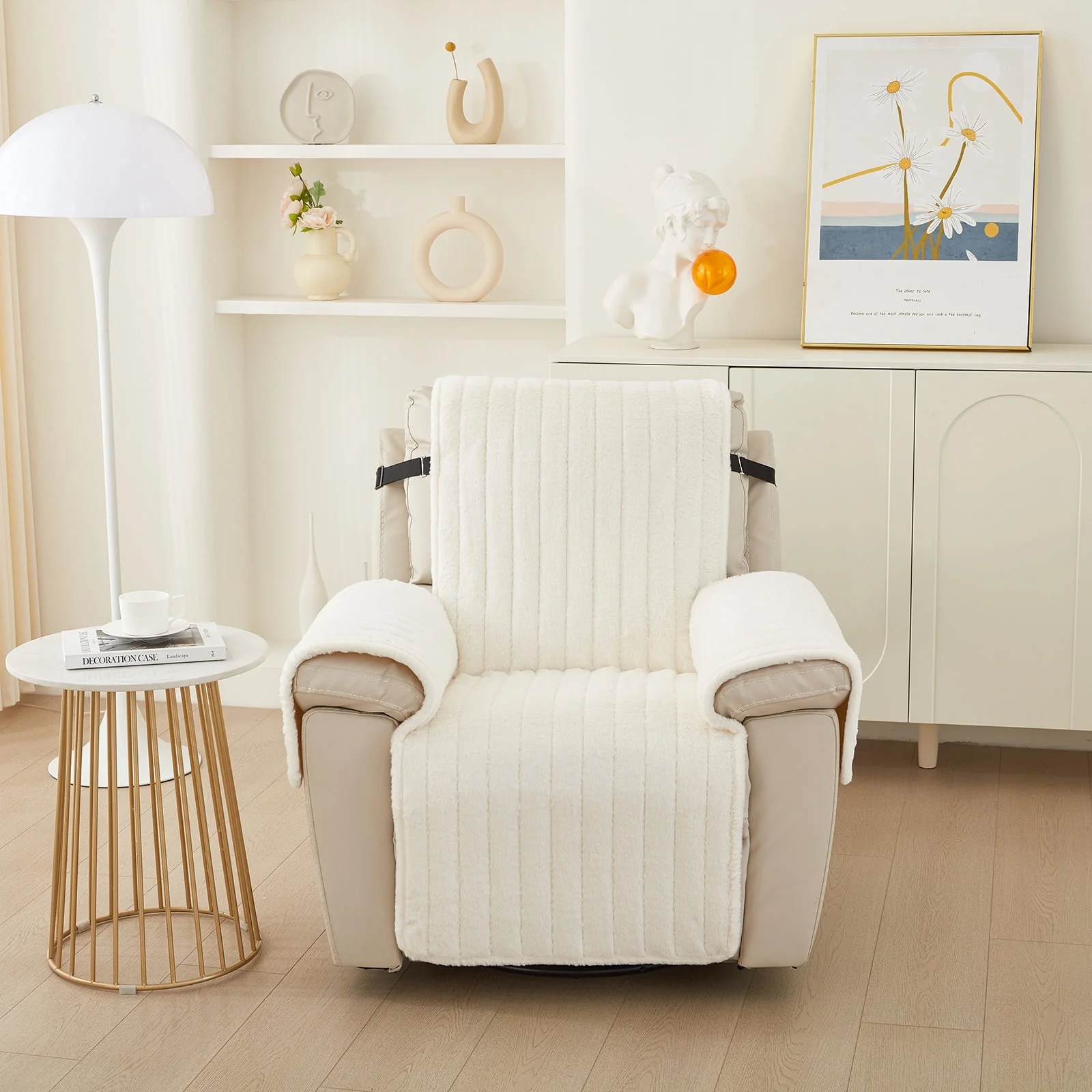 Easy-Going Plush Recliner Cover