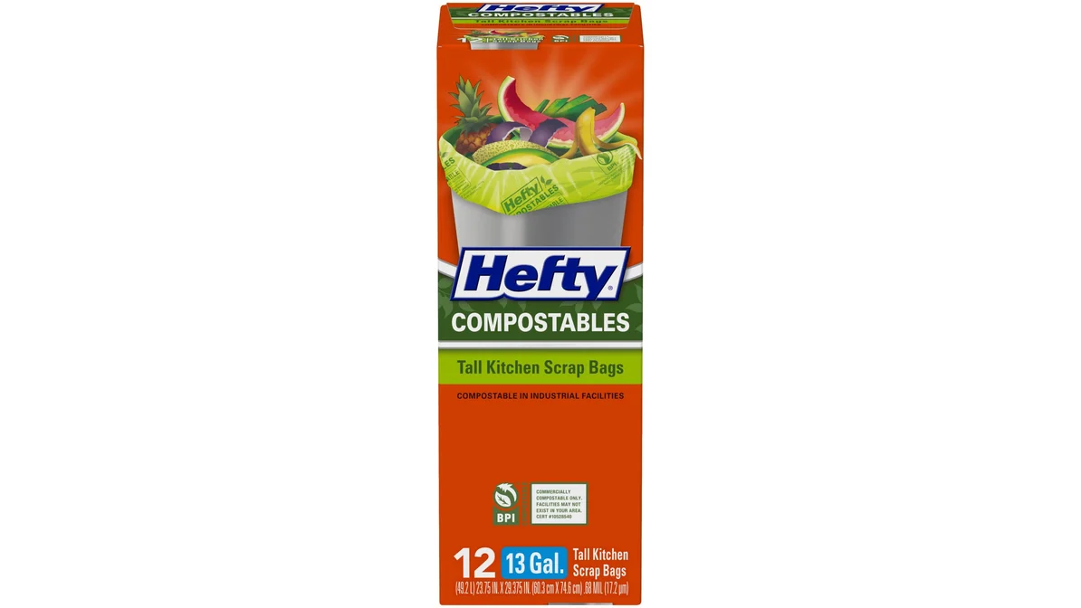 Hefty Compostable Tall Kitchen Bags