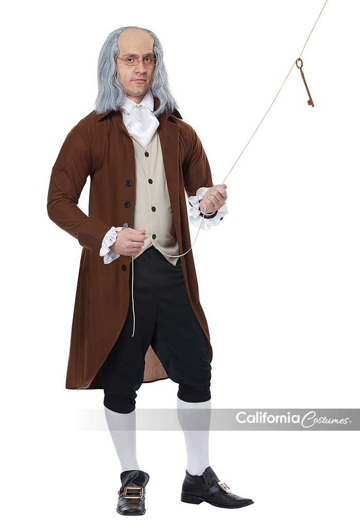 Benjamin Franklin / Colonial Man Costume (Adult)