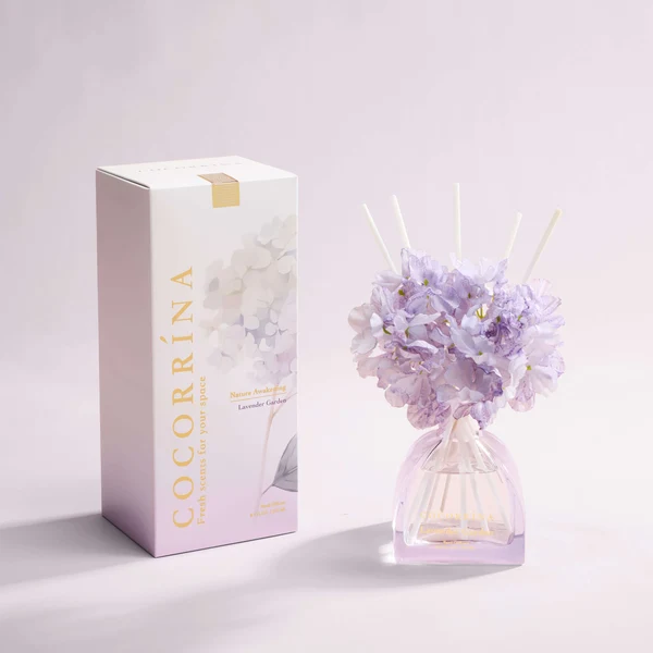 COCORRÍNA Reed Diffuser, Lavender Vanilla