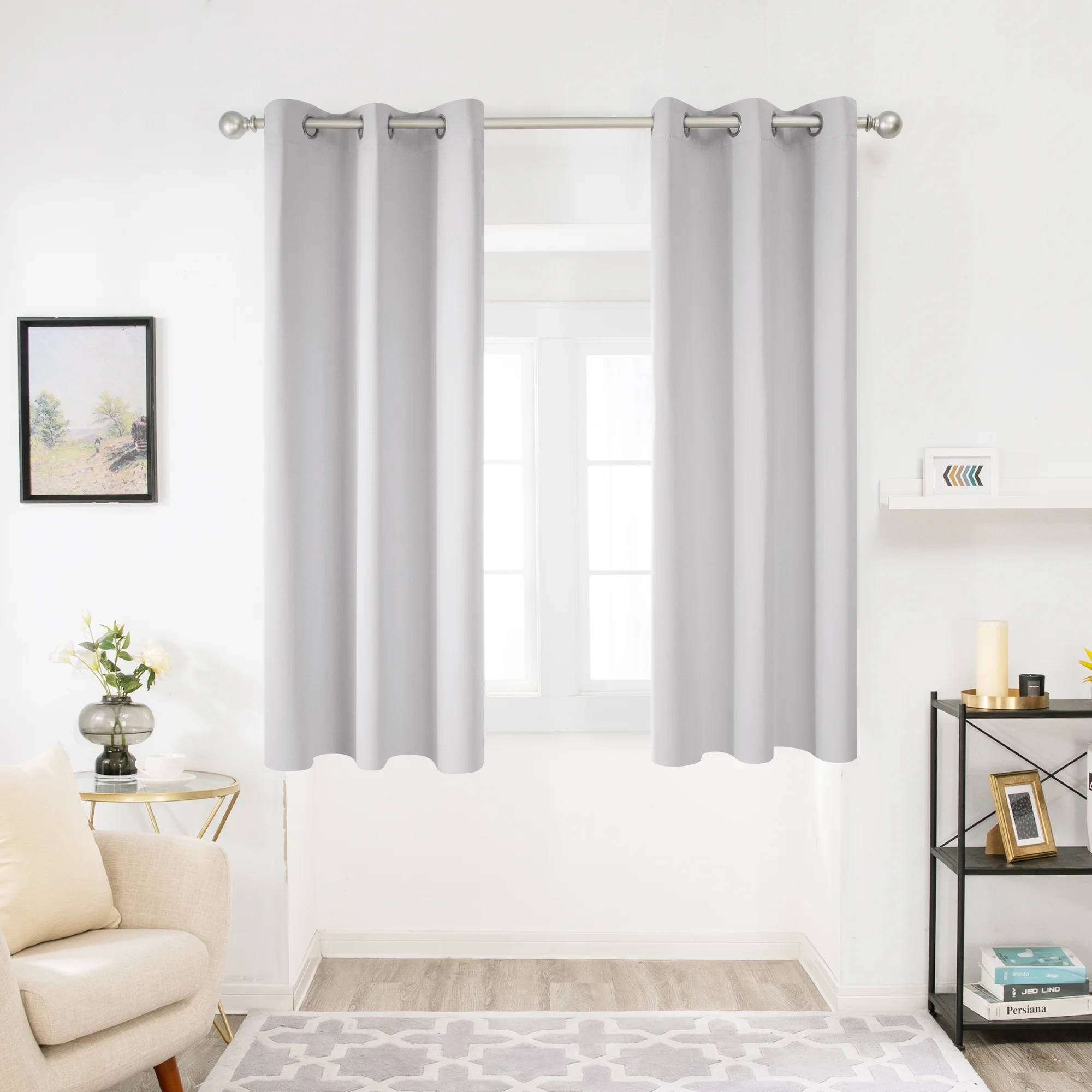 Deconovo Blackout Curtains, 42x63, Set of 2