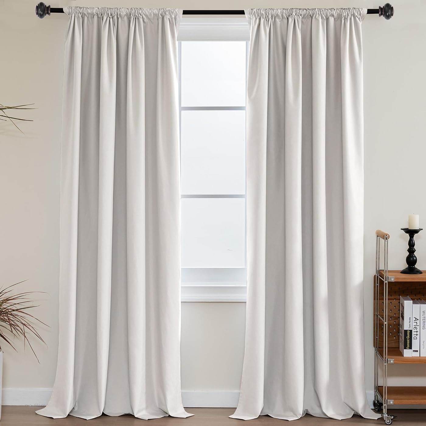 H.VERSAILTEX Blackout Curtains, 52x96, 2-Pack