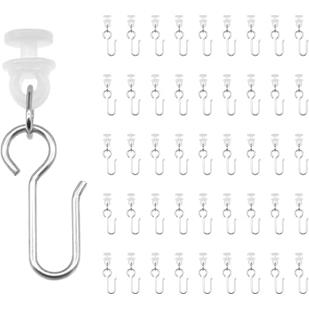 Haperlare Curtain Hooks, 40-Pack