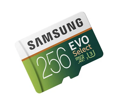 Samsung EVO Select 256GB microSD Card