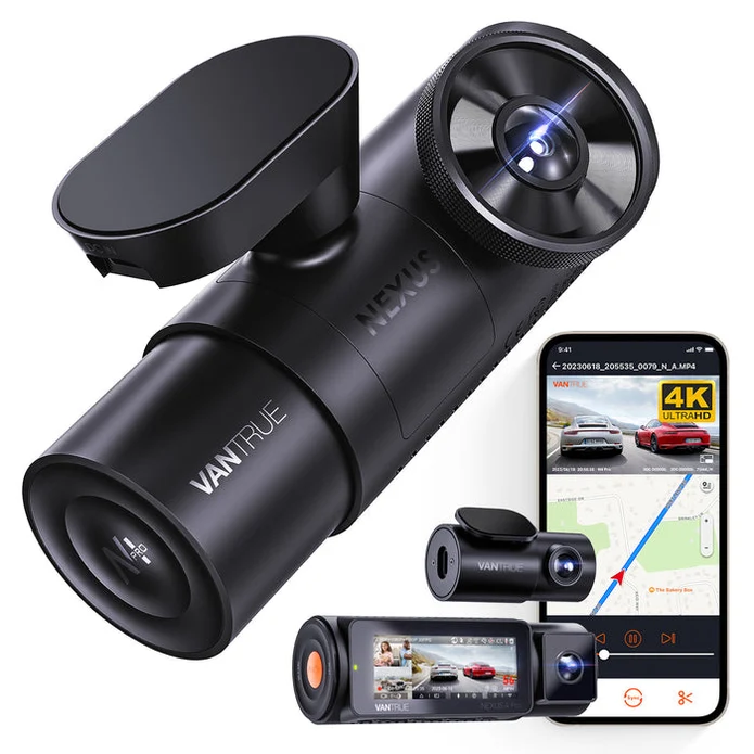 Vantrue N4 Pro 3-Channel Dash Cam