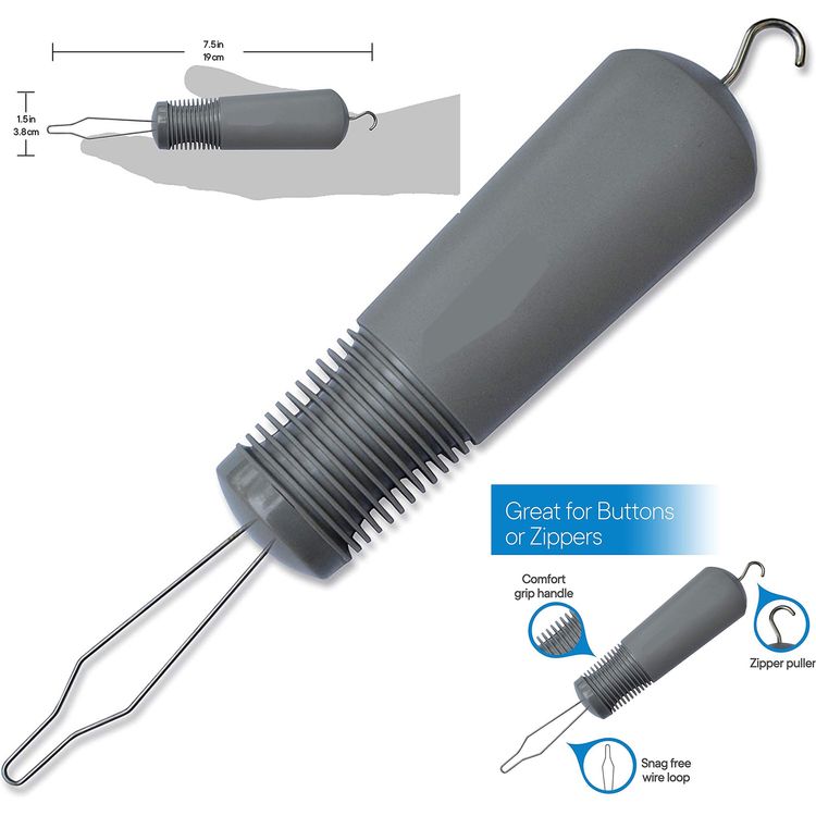Vive Button Hook and Zipper Pull