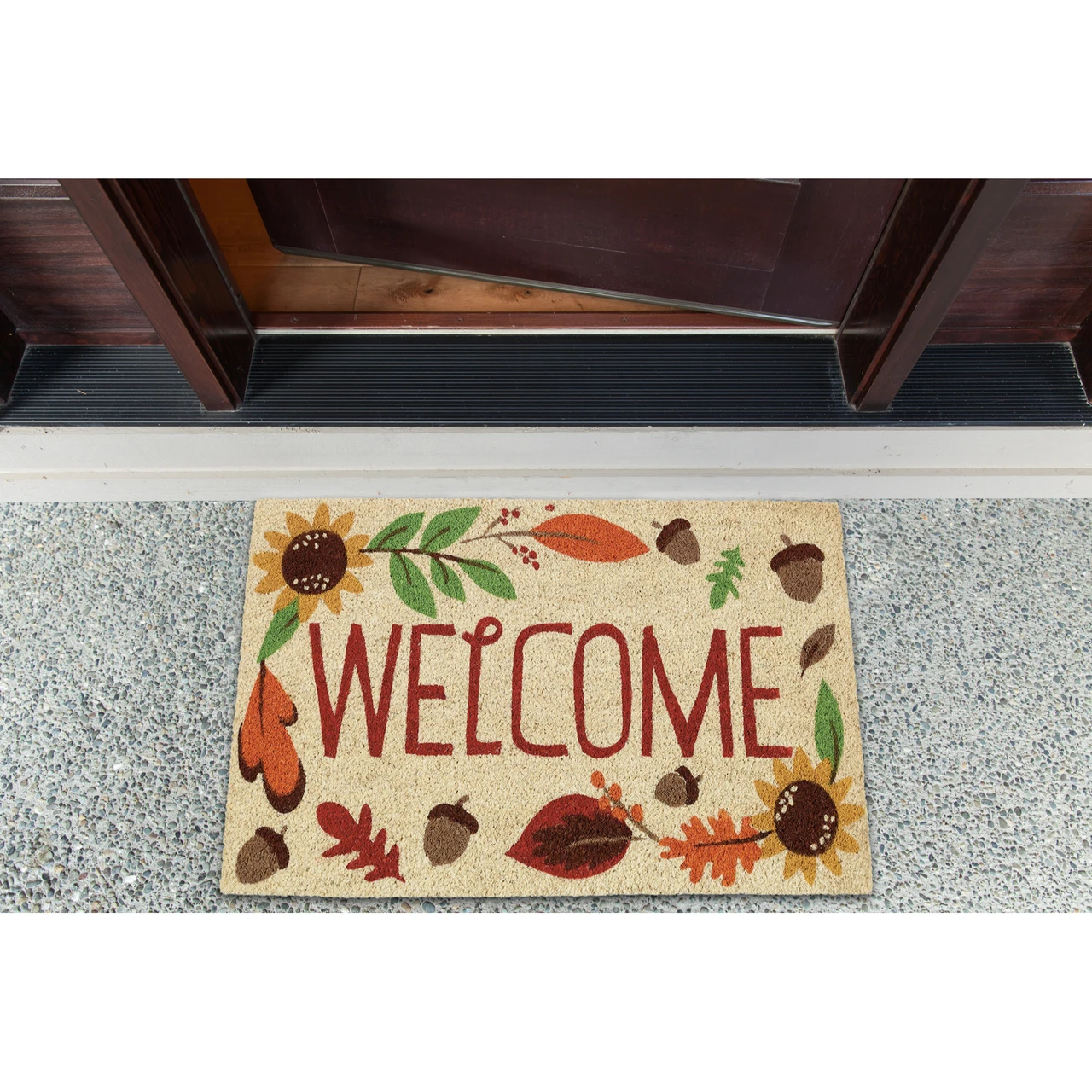 DII Natural Coir Hello Fall Doormat