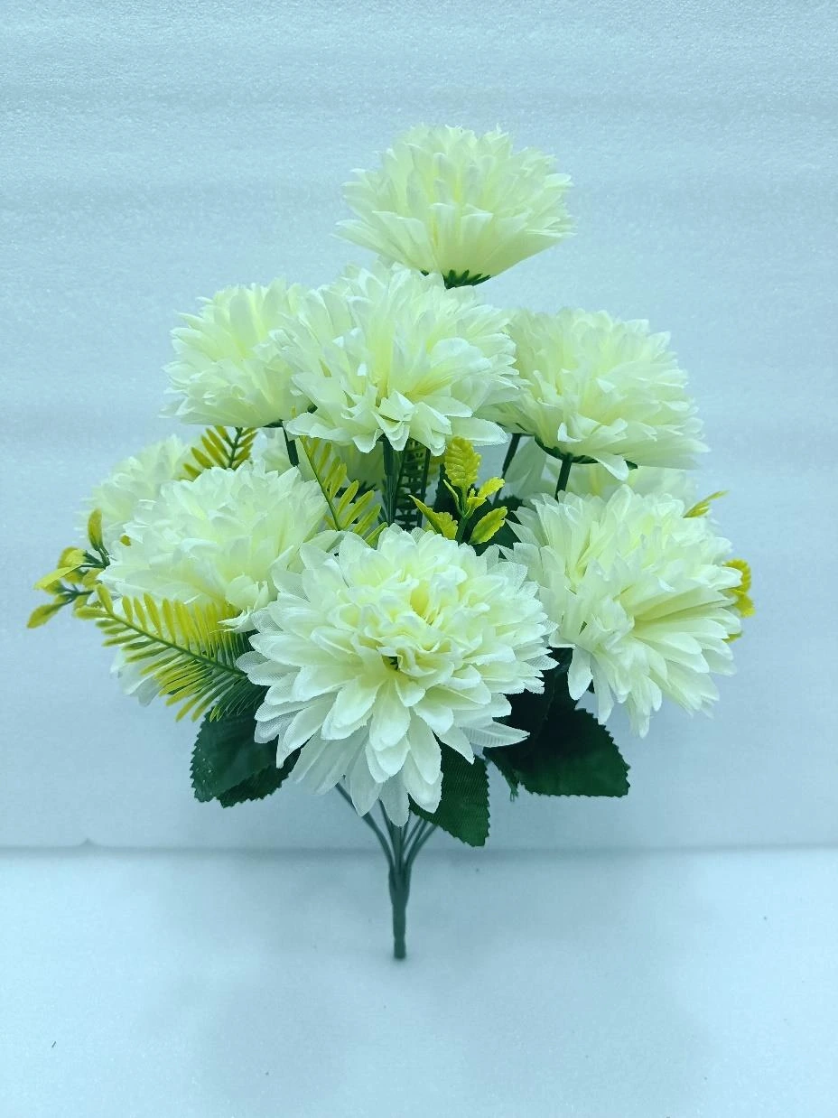 Qunclay Artificial Mum Flowers