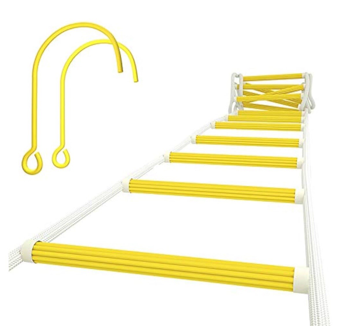 ISOP 3-Story Fire Escape Ladder, 25 ft