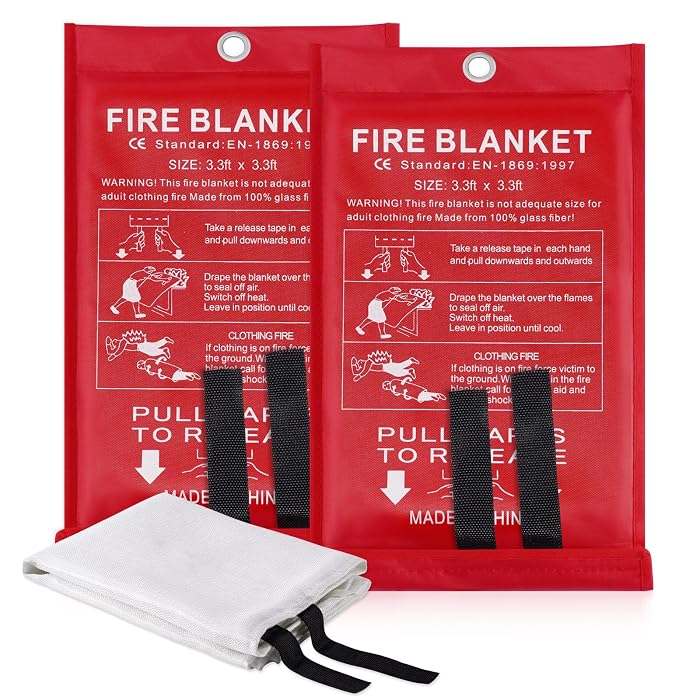 Supa Ant Fire Blanket, 2-Pack