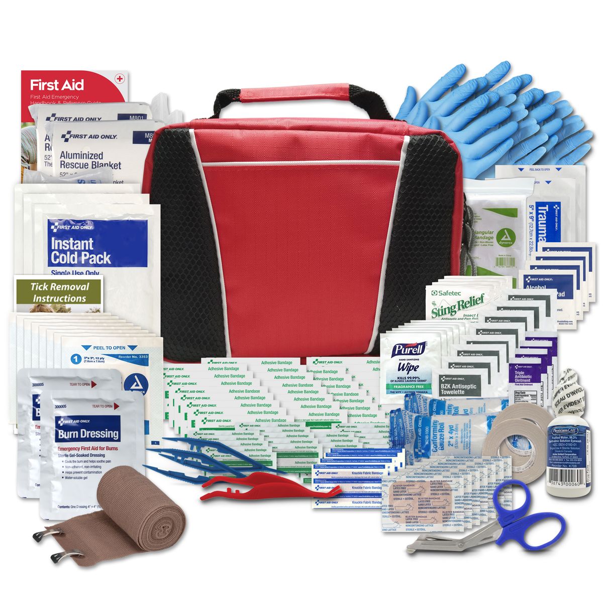 Be Smart Get Prepared 500-Piece First Aid Kit