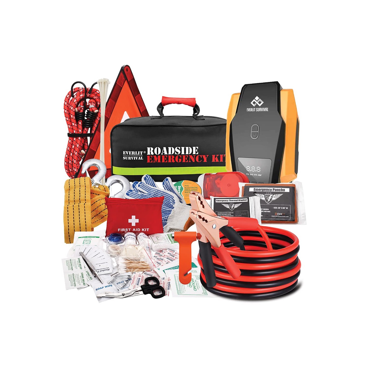 Everlit Emergency Car First Aid Kit