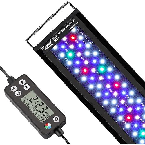 hygger Auto On Off LED Aquarium Light