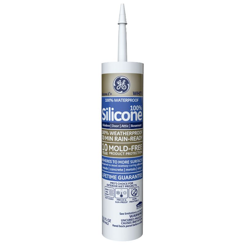 GE Silicone 2+ Window & Door Sealant