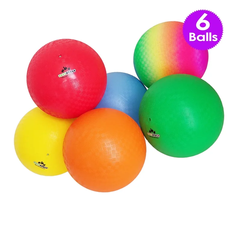 Dazmers Playground Balls, 6-Pack