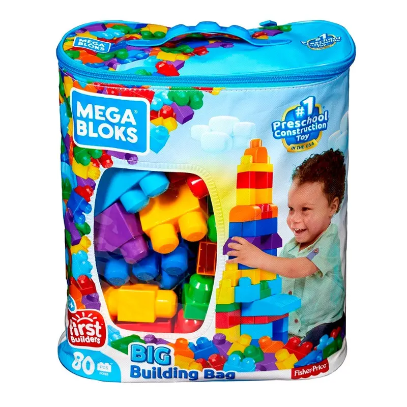 Mega Construx 80-Piece Big Building Bag