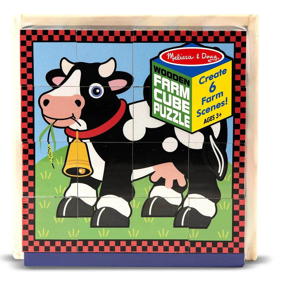Melissa & Doug Farm Cube Puzzle