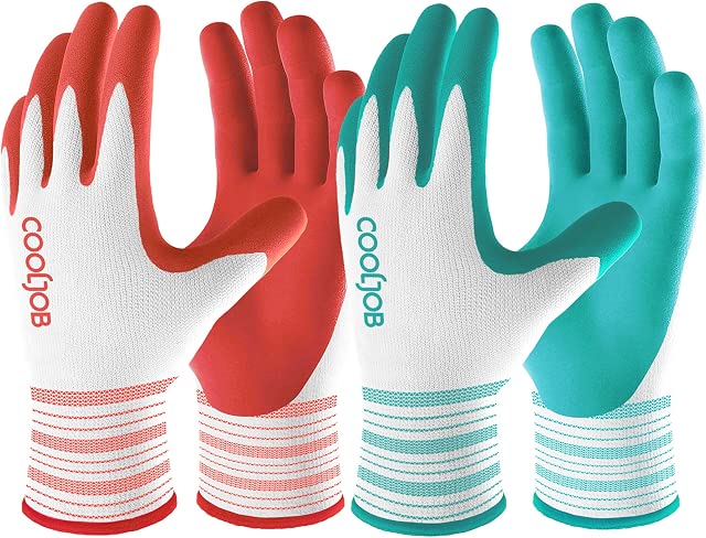 COOLJOB Gardening Gloves 6-Pack