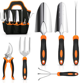 Vgo 8-Piece Garden Tool Set