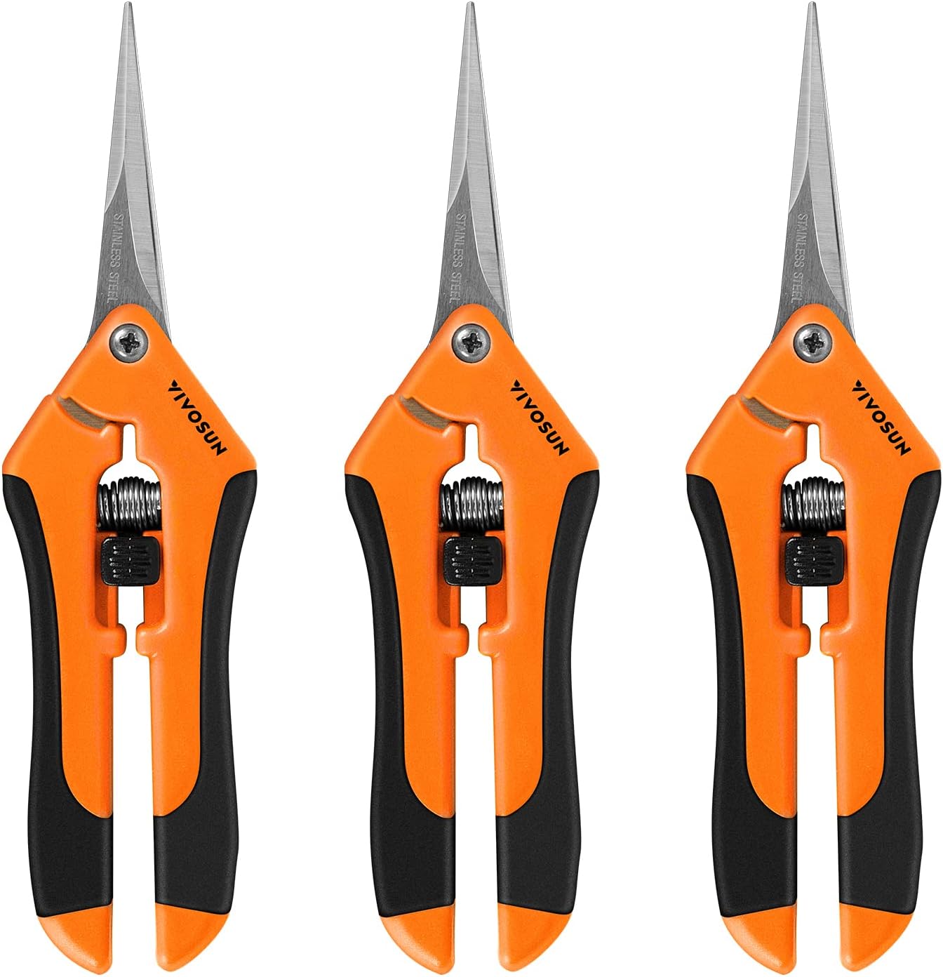 VIVOSUN Pruning Shears 3-Pack