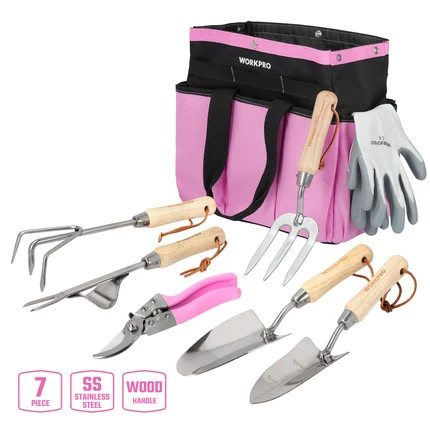 WORKPRO 7-Piece Garden Tool Set
