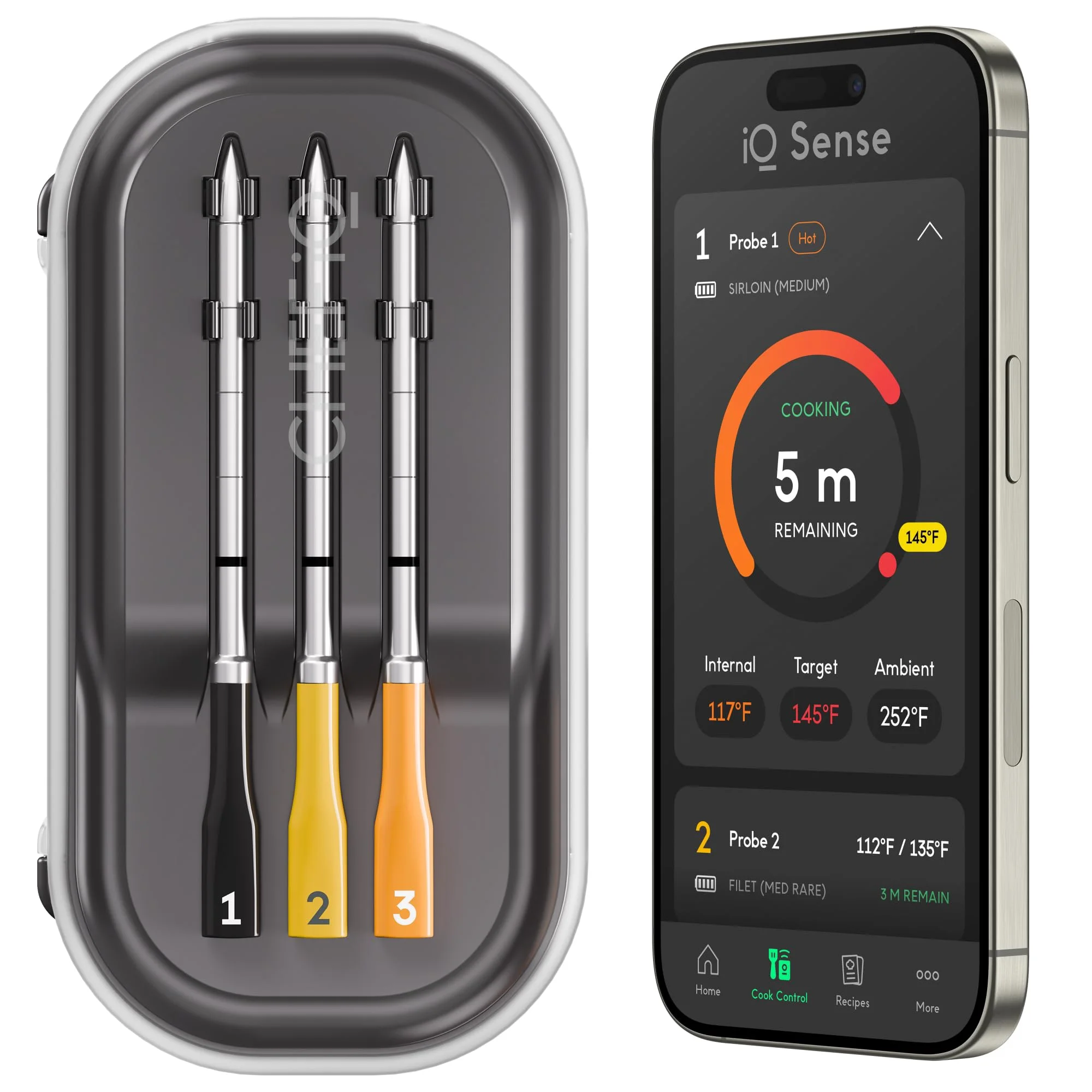 CHEF iQ Sense Smart Wireless Meat Thermometer