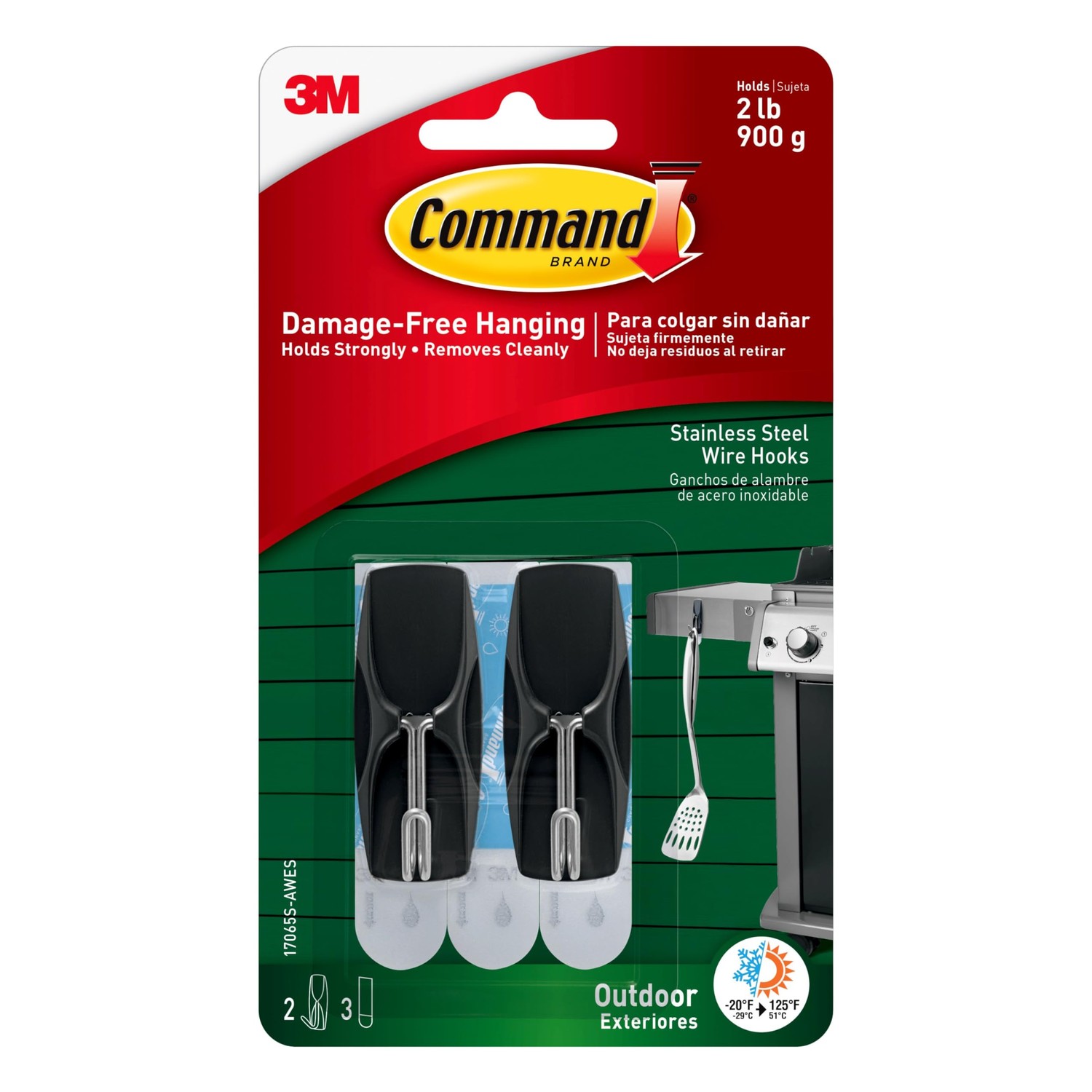 3M Command Outdoor Hooks