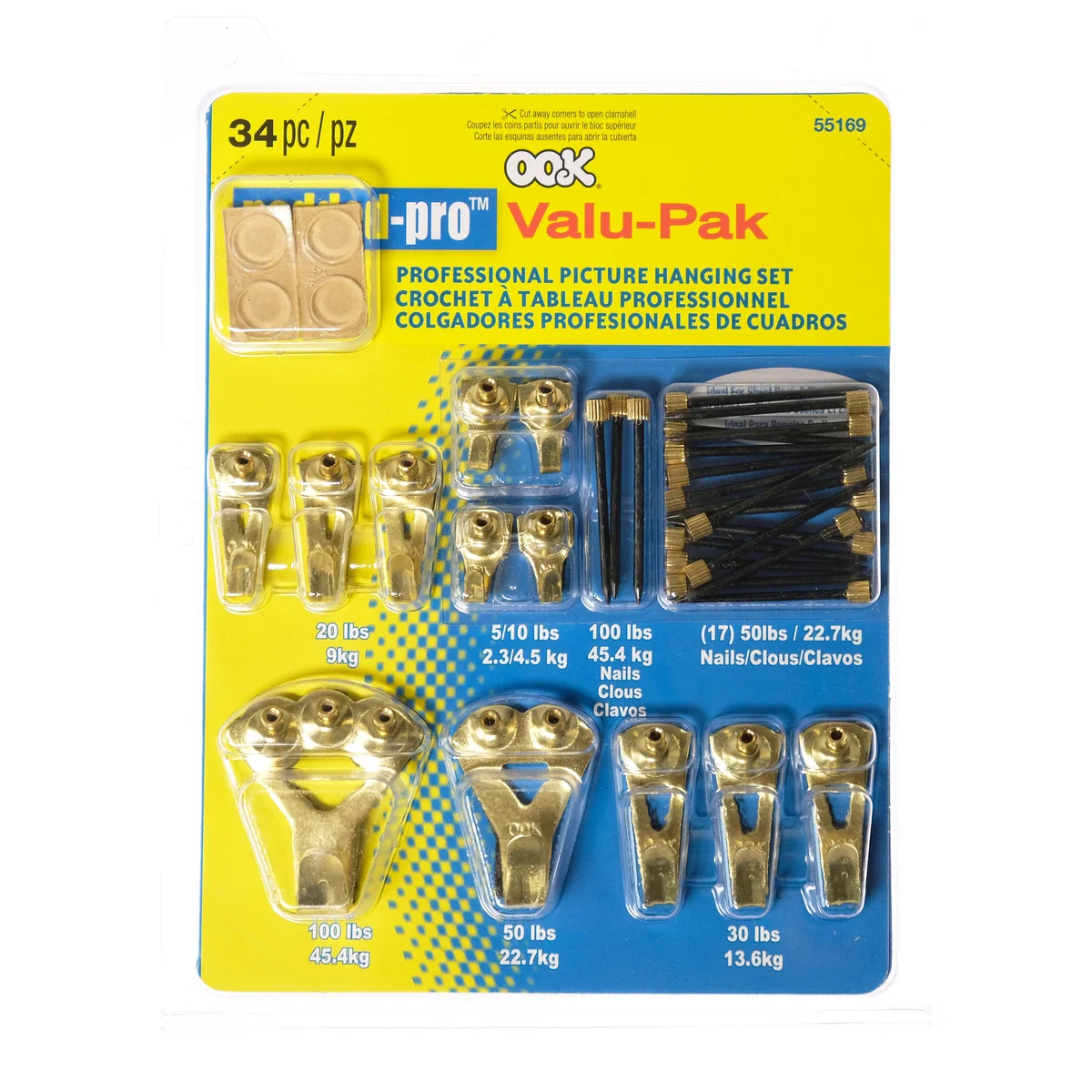OOK 60-Piece Picture Hanging Kit